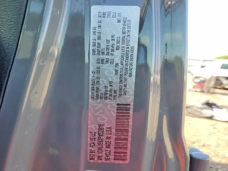 2023 JEEP WRANGLER SAHARA  