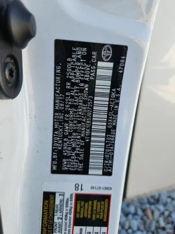 2018 TOYOTA AVALON XLE  