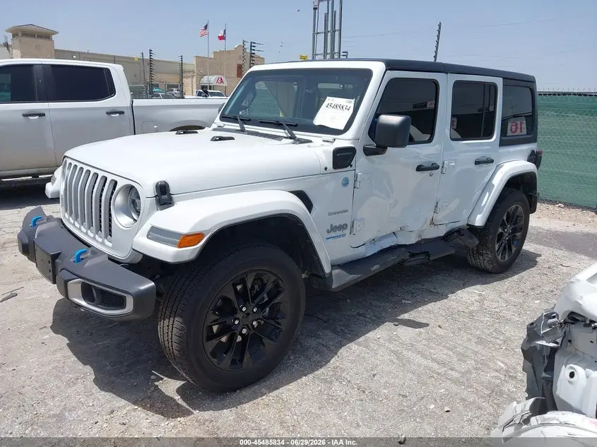 2022 JEEP WRANGLER 4XE UNLIMITED SAHARA 4X4
