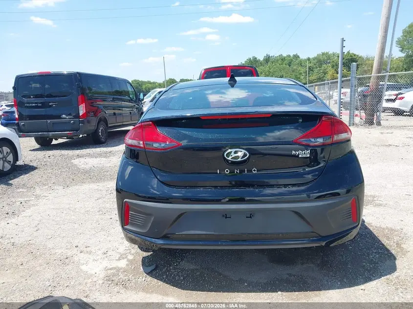 2018 HYUNDAI IONIQ HYBRID BLUE