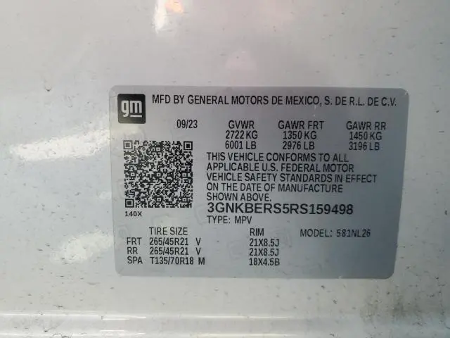 2024 CHEVROLET BLAZER RS  