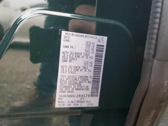 2025 NISSAN PATHFINDER ROCK CREEK  