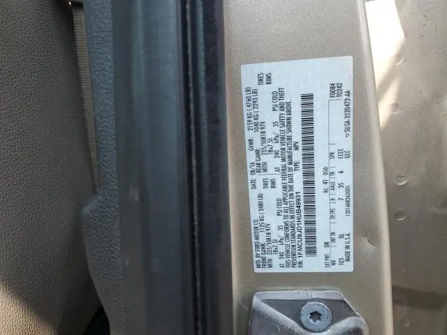 2017 FORD ESCAPE TITANIUM  