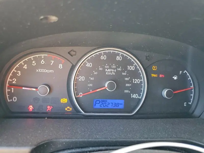 2010 HYUNDAI ELANTRA BLUE  