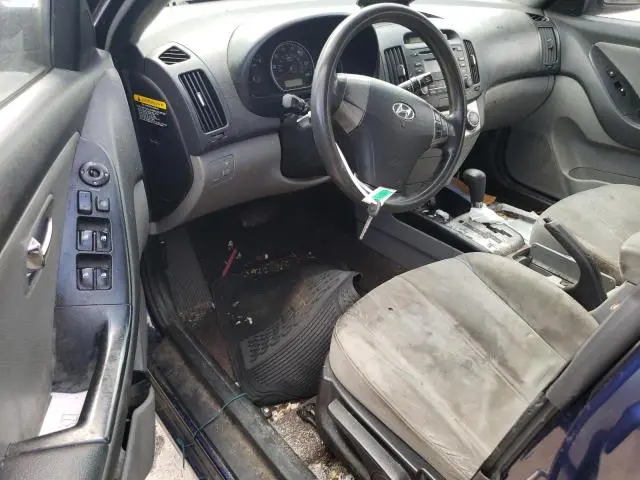2010 HYUNDAI ELANTRA BLUE  