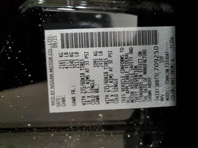 2026 NISSAN ROGUE SV  