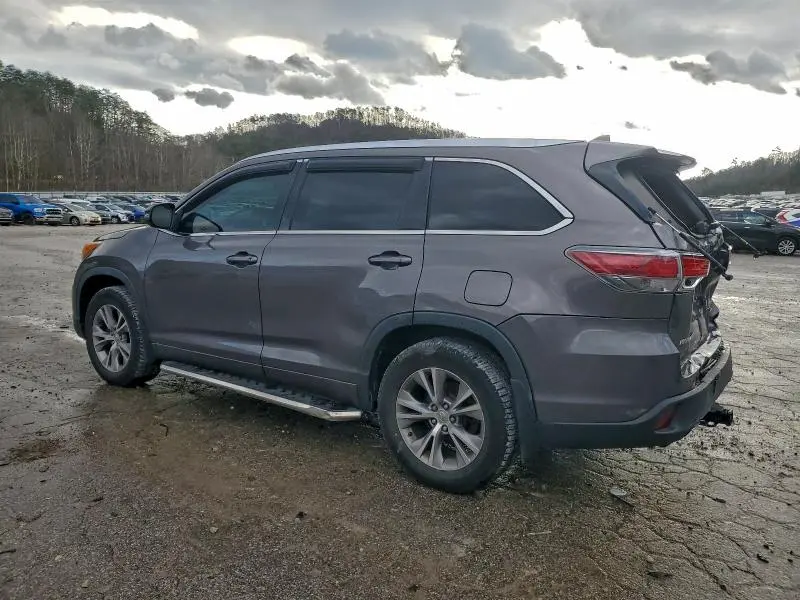 2015 TOYOTA HIGHLANDER XLE  