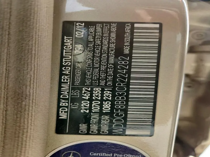 2012 MERCEDES-BENZ C 300 4MATIC  