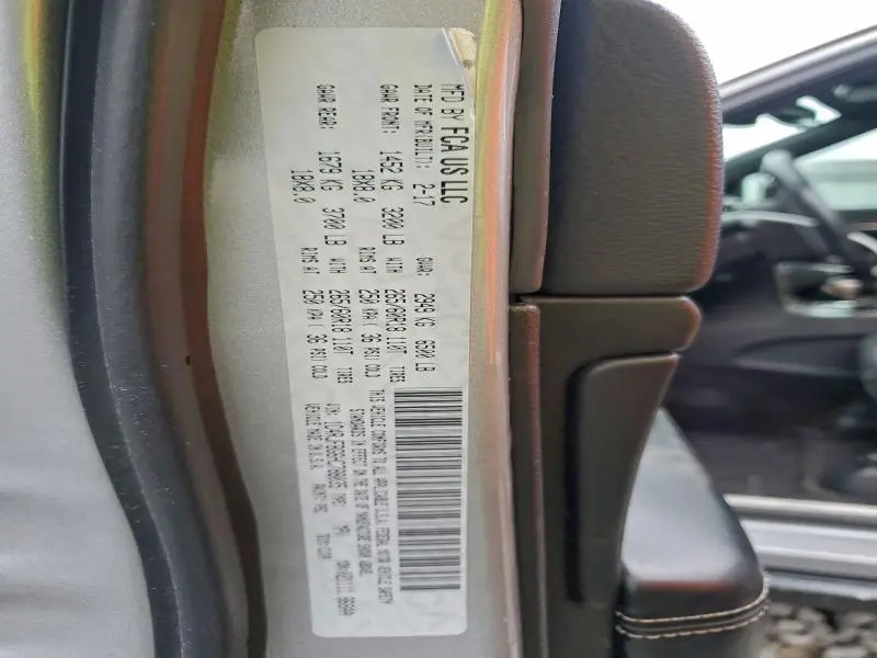 2017 JEEP GRAND CHEROKEE LIMITED  