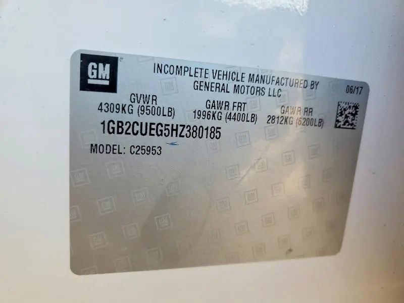 2017 CHEVROLET SILVERADO C2500 HEAVY DUTY  