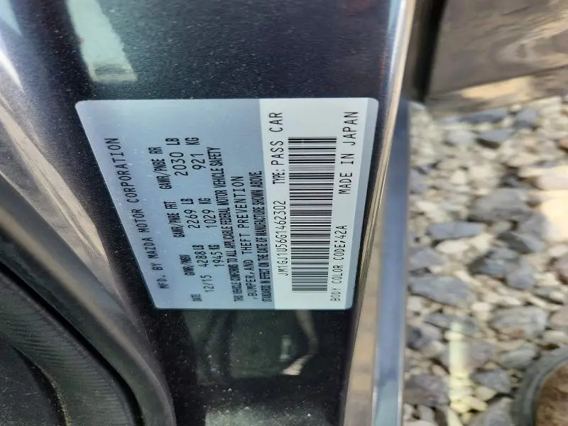 2016 MAZDA 6 SPORT  