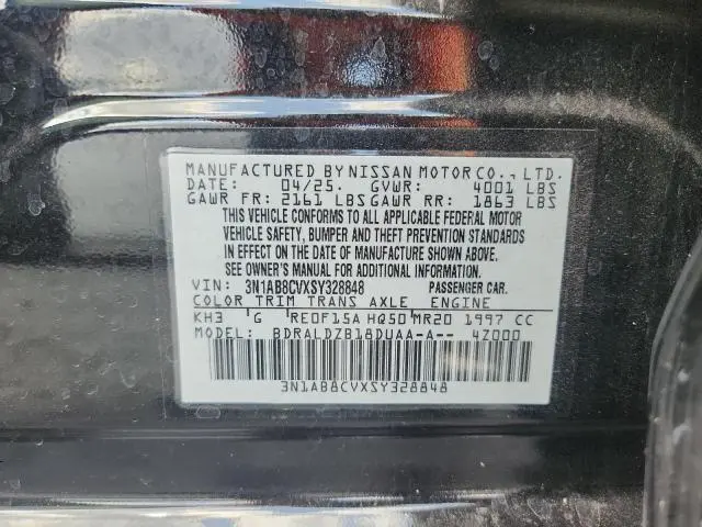 2025 NISSAN SENTRA SV  