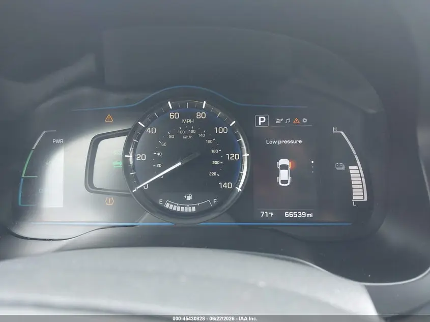 2019 HYUNDAI IONIQ HYBRID BLUE