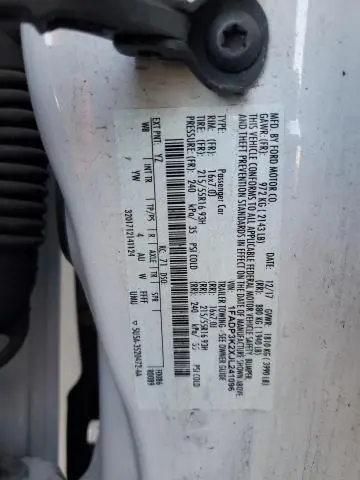 2018 FORD FOCUS SE  
