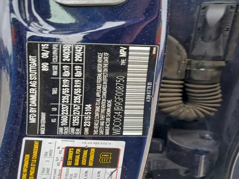 2016 MERCEDES-BENZ GLC 300  