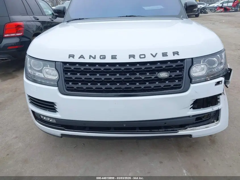 2016 LAND ROVER RANGE ROVER 3.0L V6 TURBOCHARGED DIESEL HSE TD6