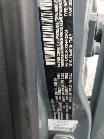 2017 JEEP RENEGADE TRAILHAWK  