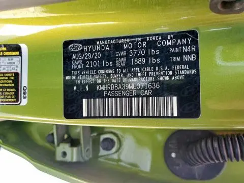 2021 HYUNDAI VENUE SE  