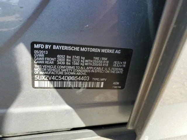 2013 BMW X5 XDRIVE35I  