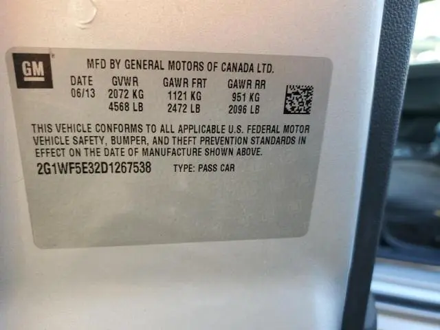 2013 CHEVROLET IMPALA LS