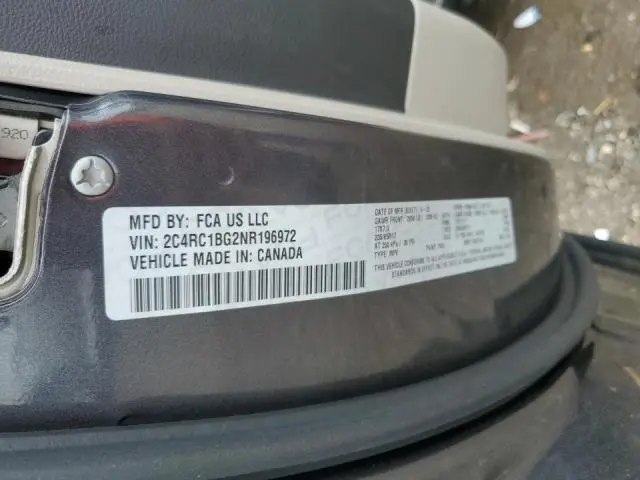 2022 CHRYSLER PACIFICA TOURING L  