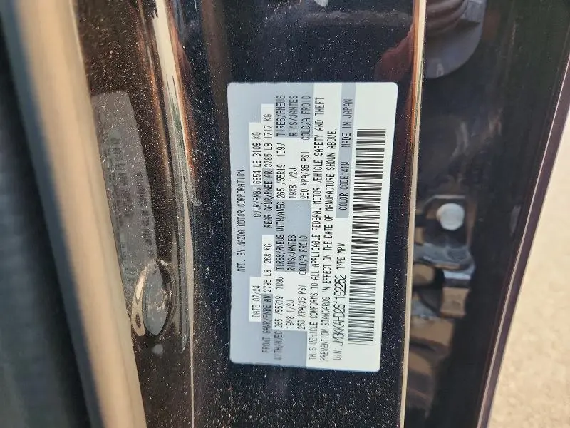 2025 MAZDA CX-90 SELECT  