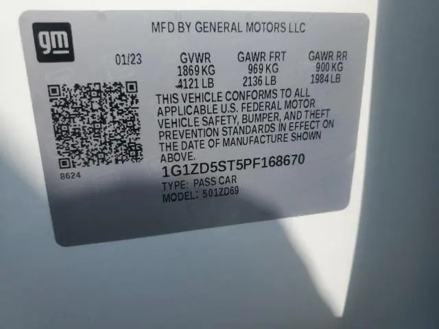 2023 CHEVROLET MALIBU LT