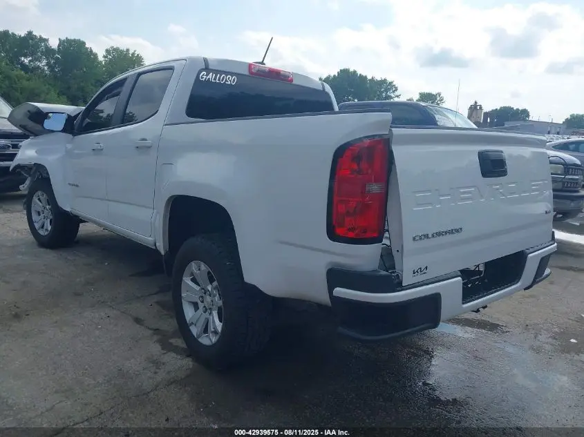 2021 CHEVROLET COLORADO 2WD  SHORT BOX LT