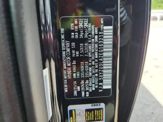 2014 HYUNDAI SANTA FE SPORT   
