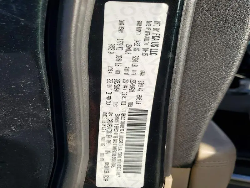 2015 DODGE DURANGO SXT  