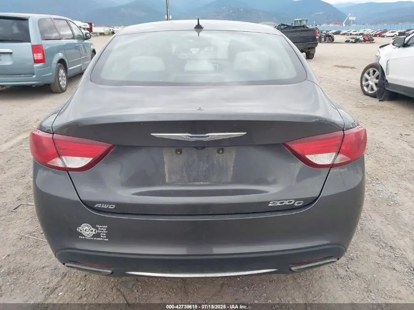 2015 CHRYSLER 200 C
