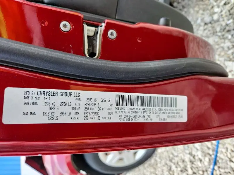 2011 DODGE JOURNEY EXPRESS  