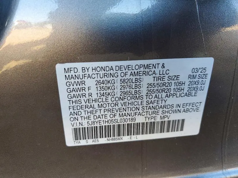 2025 ACURA MDX A-SPEC  