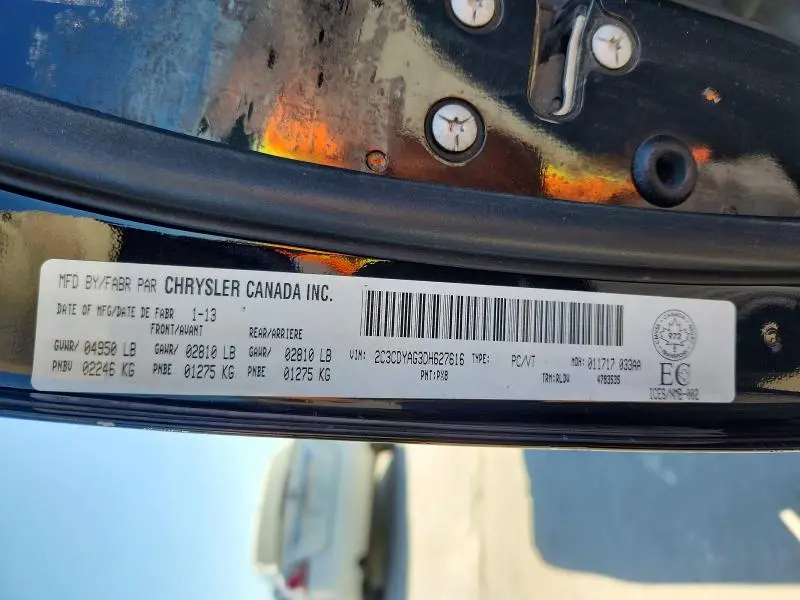 2013 DODGE CHALLENGER SXT  