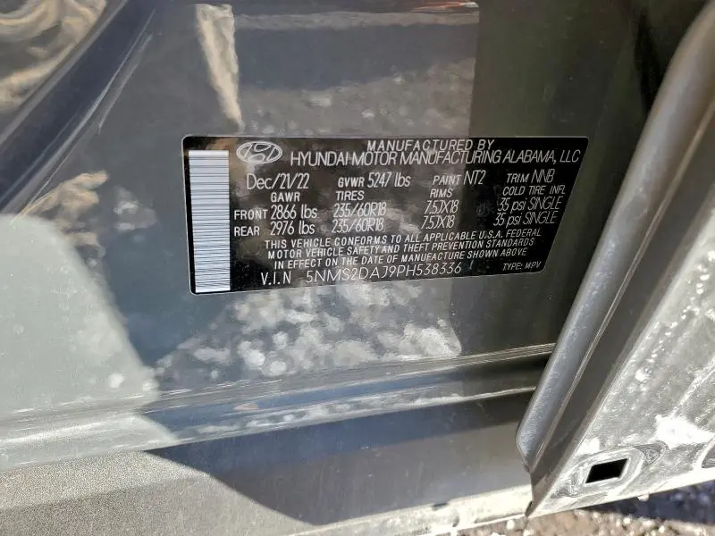 2023 HYUNDAI SANTA FE SEL  