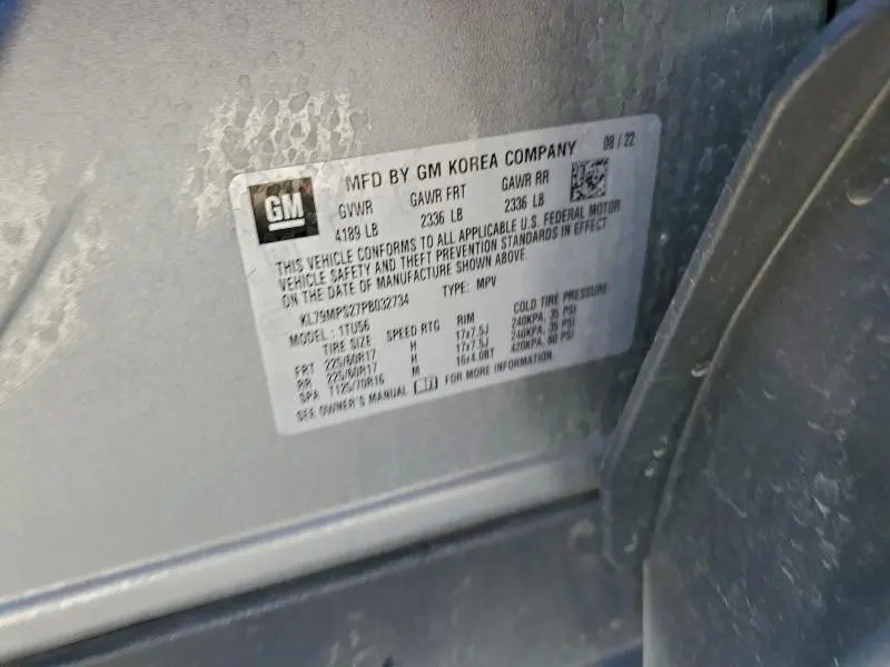 2023 CHEVROLET TRAILBLAZER LT  