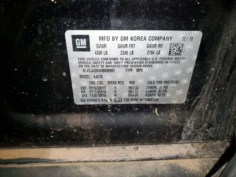 2019 BUICK ENCORE PREFERRED  