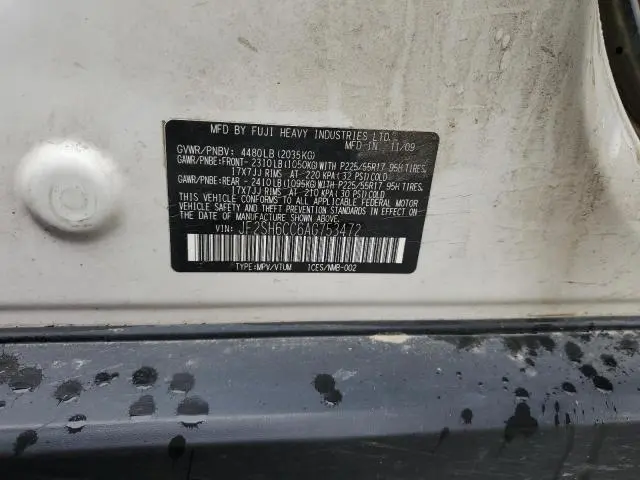 2010 SUBARU FORESTER 2.5X PREMIUM  