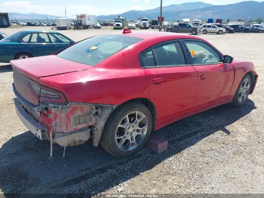 2016 DODGE CHARGER SXT