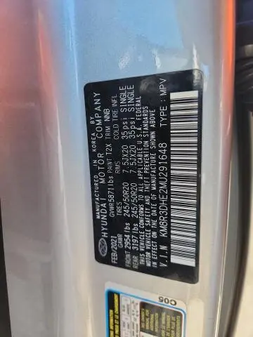 2021 HYUNDAI PALISADE SEL  