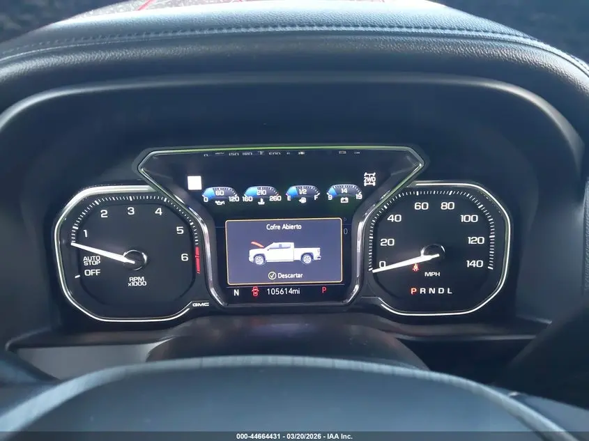 2020 GMC SIERRA 1500 4WD  SHORT BOX DENALI