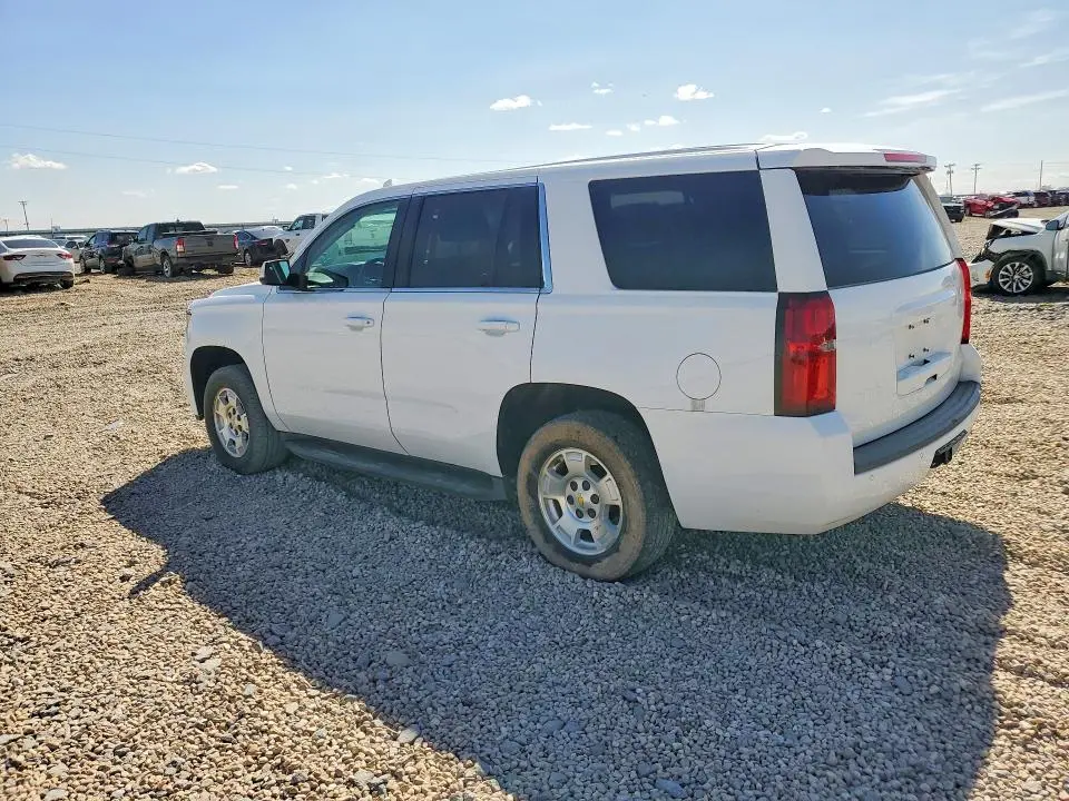 2018 CHEVROLET TAHOE POLICE  