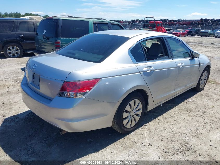 2010 HONDA ACCORD 2.4 LX