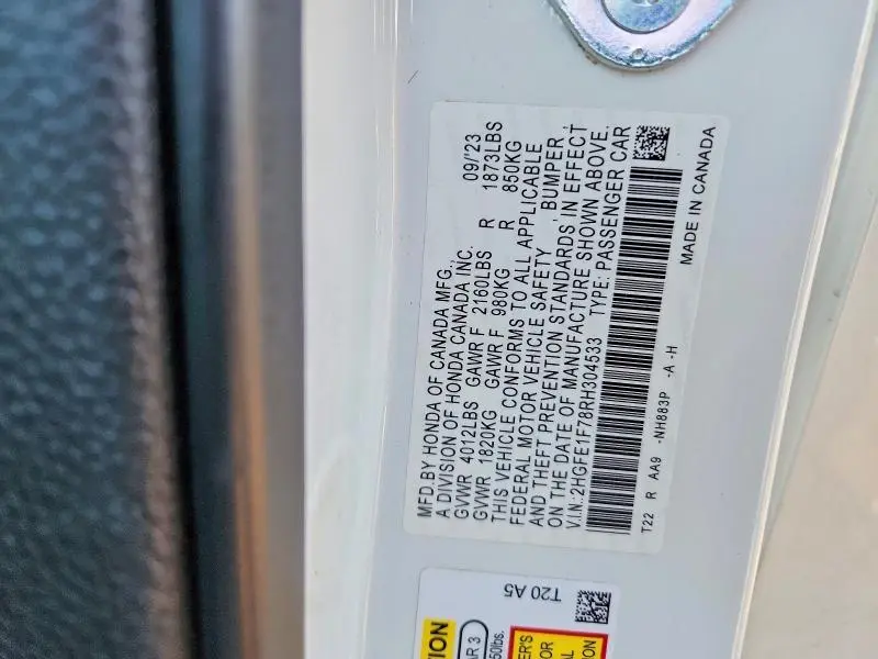 2024 HONDA CIVIC EX  