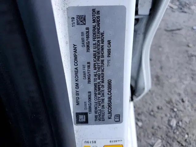 2020 CHEVROLET SPARK 1LT  