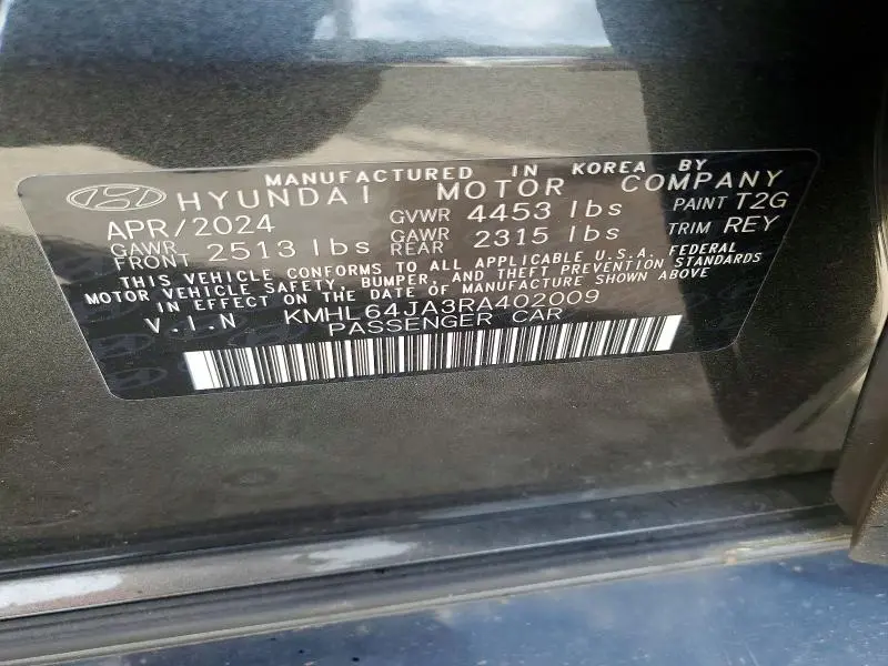 2024 HYUNDAI SONATA SEL  