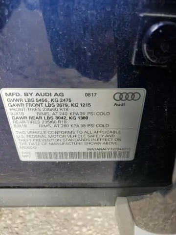 2018 AUDI Q5 PREMIUM  