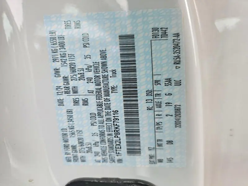 2024 FORD F150 STX  
