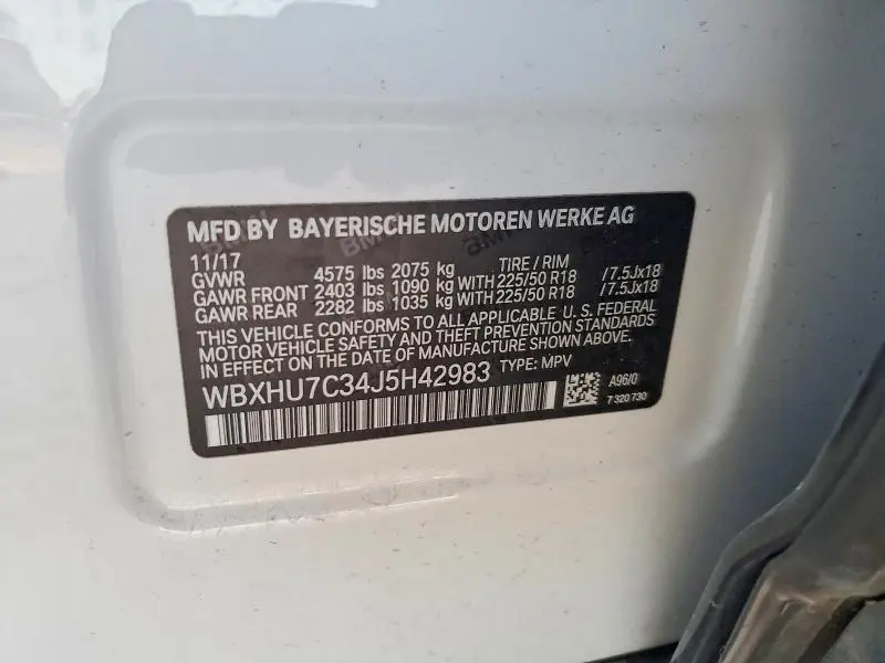 2018 BMW X1 SDRIVE28I  