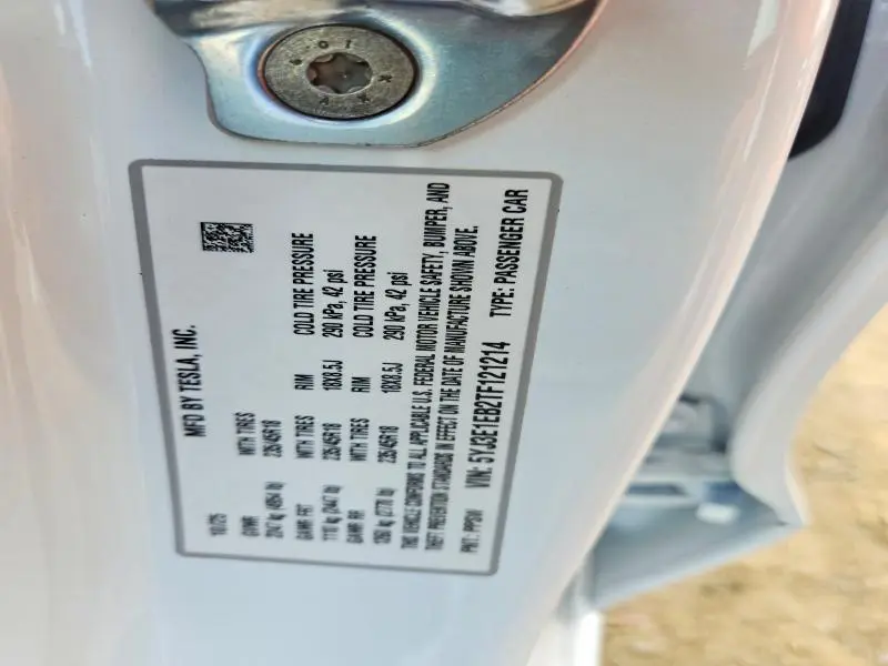 2026 TESLA MODEL 3   